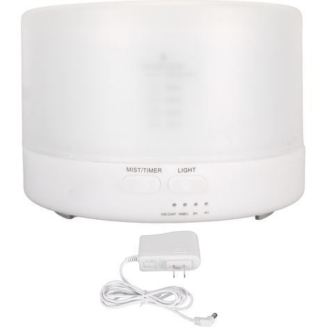 Diffuseur d'aromathérapie ultra silencieux, réservoir de 500 ml, humidificateur d'air pour maison, voiture, bureau, 100-240 V, prise américaine (1/5)