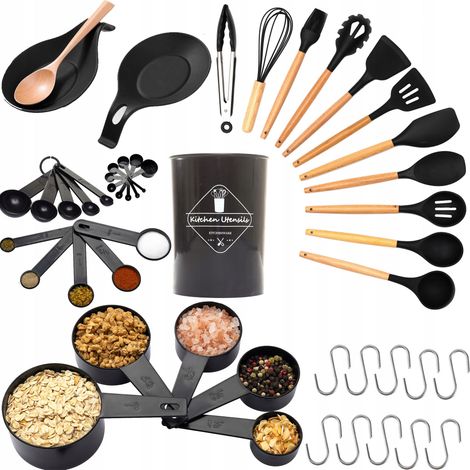 Set di utensili da cucina XL, 33 pezzi. N.: 8212 (1/5)