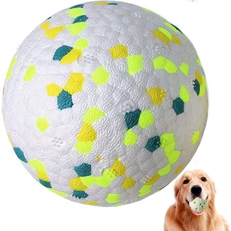 Blau, Grün, Gelb (Groß, 7,6 cm) – Hundeball, Spielball