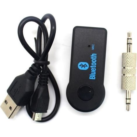 Récepteur Bluetooth USB - WOFALO - Dongle audio - Stéréo - Mains-libres - Pour voiture et maison (1/2)