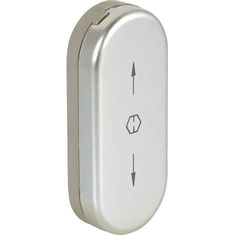 HOPPE 672240 Rosetta per Finestra in Alluminio, Argento, silber eloxiert (1/3)