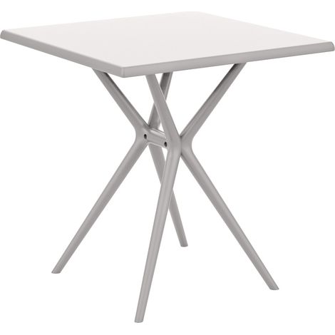 Primaster Gartentisch Faro eckig 70x70x74cm Terrassentisch Balkontisch Tisch