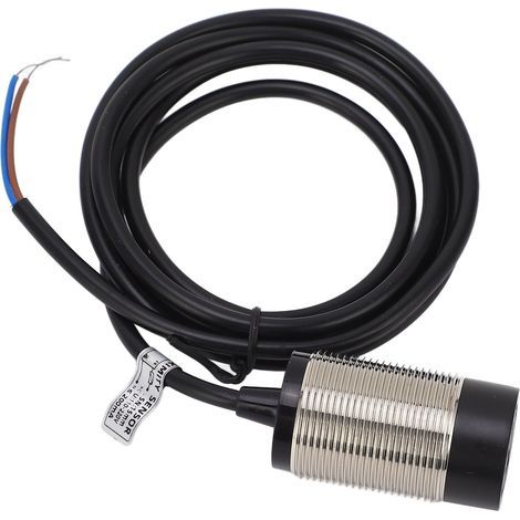 Capteur d'approche à cylindre à fil normalement fermé, interrupteur de proximité inductif AC NC, diamètre 30mm, 110 à 220vac, plage de 15mm, 2 jeux (1/5)