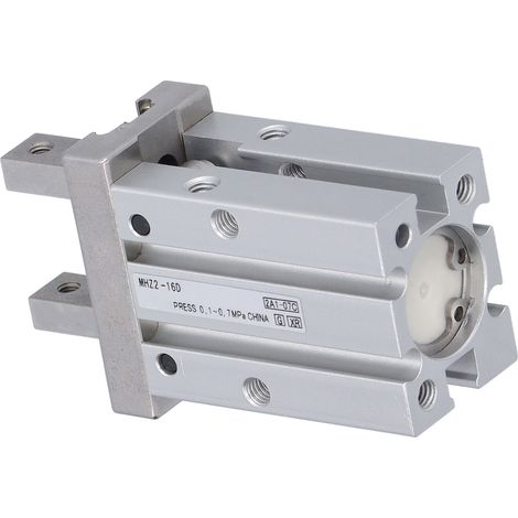 Pneumatikzylinder für Greifer, doppeltwirkend, parallel, MHZ2‑16D M5‑0.8 (1/5)