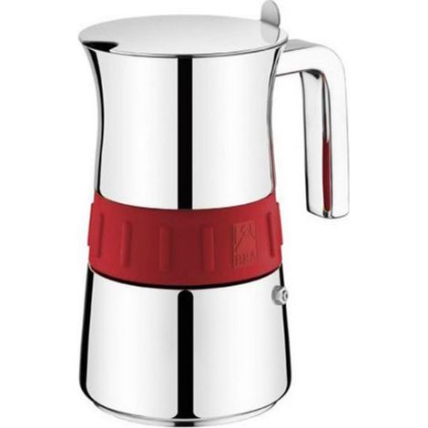 Bra Cafetière Italienne Moderne Rouge 4 Tasses