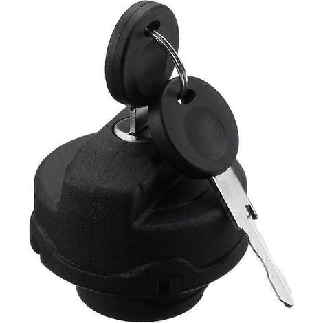 Bouchon de réservoir d'essence noir verrouillable pour OPEL VAUXHALL Zafira Astra Vectra Corsa-SFYGV (1/5)