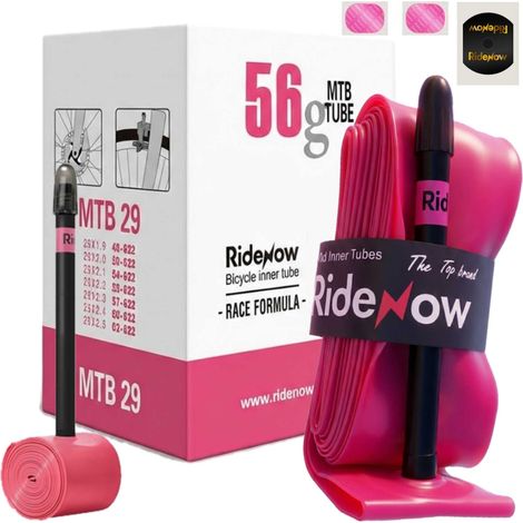 Camera d'aria RideNow in TPU 29x1.90-2.50 Presta FV45mm Ultraleggera MTB Presta