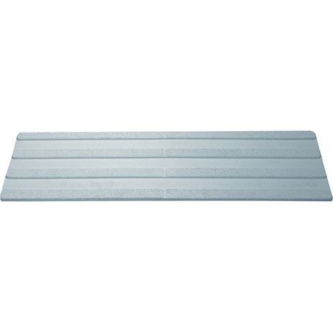 Bande podotactile de guidage B.A.O à coller 1000 x 215 mm gris - WATTELEZ
