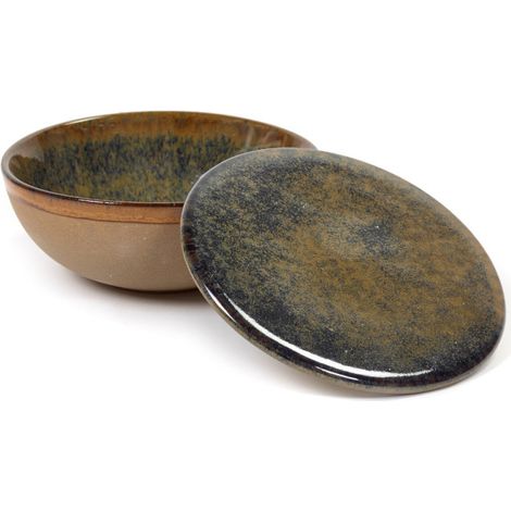 Bol Indi Grey avec couvercle - 130x(h)50mm - Finedine