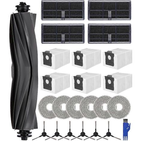 Filtre pour aspirateur brosse pour aspirateur Filtre de brosse pour aspirateur filtre de Dreame L10s Pro Ultra Heat Robot Aspirateur Main Side Brosse HEPA Filtre Serpillière Cloth Dust Bags pièce déta (1/5)