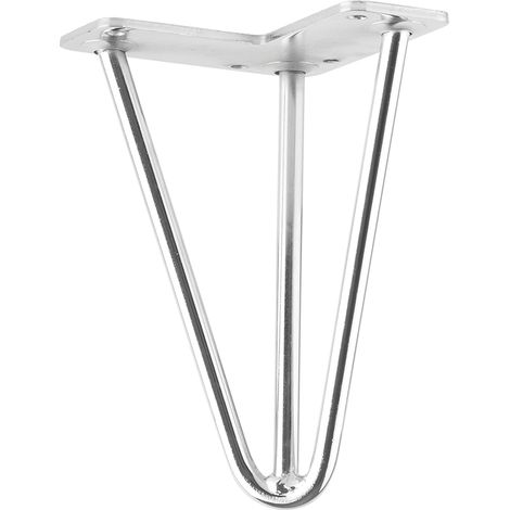 Pata de mueble FS004 175mm cromo SANS MARQUE