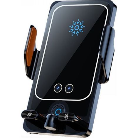 Fast wireless car charger, fast charging, self-locking phone holder, 66W car phone charger (1/5)