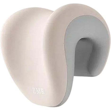 Appuie-tête pour Chaise de Bureau, Oreiller de en Mousse à Mémoire de Forme, Housse Lavable Confortable, Oreiller Cervical pour Chambre à Couch, Beige (1/5)
