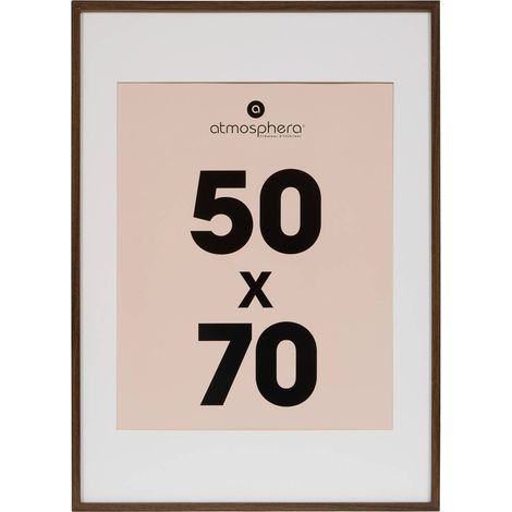 Cadre-photos Manu 50x70cm marron - Atmosphera créateur d'intérieur (1/4)