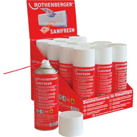 Spray nettoyant Sanifresh, format 400 ml, lot de 12 flacons