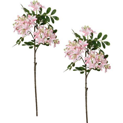 Geschwungen und strahlend. 【Rose】2 künstliche Rosen mit Früchten und Blättern, 3 Seidengeranienköpfe zur Hochzeitsdekoration. (1/2)