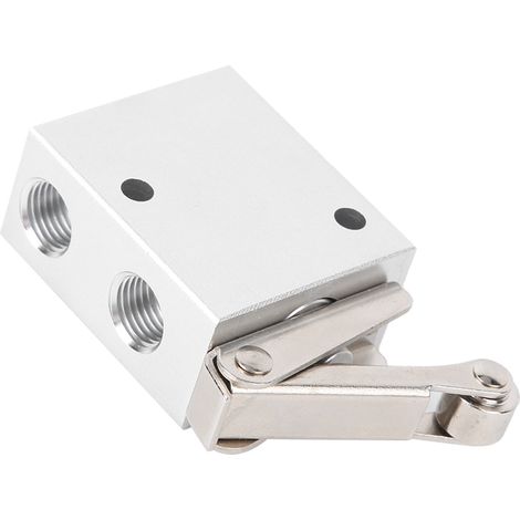 Vanne à membrane trois voies en alliage d'aluminium, bouton JM-07 R G1/4" (1/5)