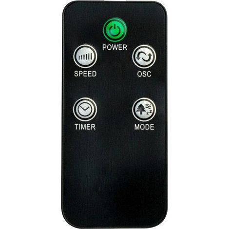 Ventiladores de pie Volteno VO2428 y VO2427 negros 50W