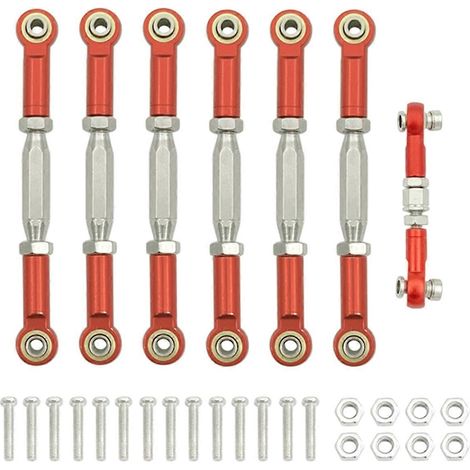 Sturzlenker-Set für Slash 1/10 RC-Car, rot