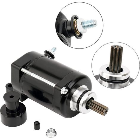 The starter 12418559627 is compatible with BMW G310, G310GS, G310R and G-310.