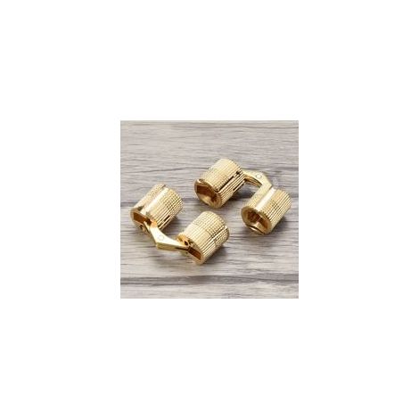 4 pezzi Cerniere in ottone 10mm, Cerniera invisibile per mobili e armadi in rame, Cerniera a barilotto nascosta per scatole regalo Hardware H162 (1/5)