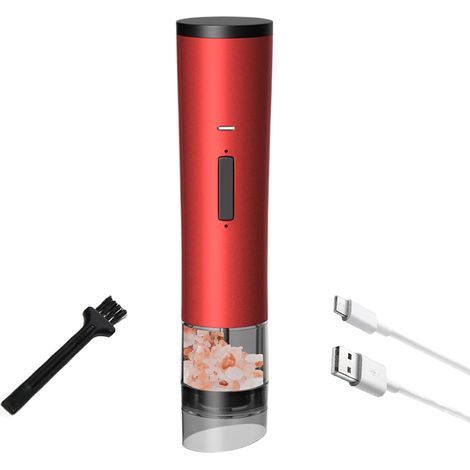 Moulin à poivre électrique, sel électrique - grains de avec USB, (1/5)