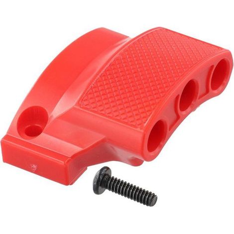 Porte-Embouts Magnétique - Pour Visseuses à Percussion 12 V - Fixation par Vis - Rouge - 1 Pièce (1/5)