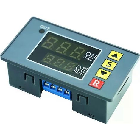 Für T3231 LED Digitales Zeitverzögerungsrelais DC 12V 24V AC 110V 220V Zyklus-Timer-Steuerschalter Einstellbares Zeitverzögerungsrelais-JXLGV (1/4)
