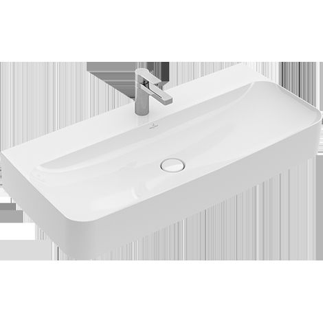 Villeroy & Boch Finion Waschtisch, ohne Überlauf, 1 Hahnloch, (1/2)