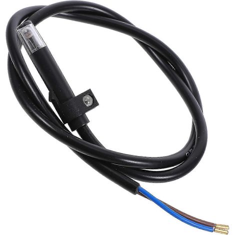 Compatible avec le capteur de détection de flamme de cuisinière à gaz à sonde de sécurité en plastique noir haute précision, 6,5 pouces. (1/5)