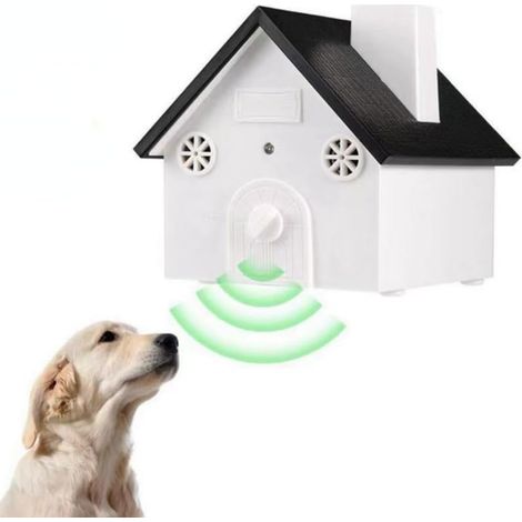 Casetta antiabbaio per uccelli per cani - Controllo dell'abbaio - Controllo dell'abbaio a ultrasuoni per esterni - Casetta per uccelli - Dispositivo antiabbaio a ultrasuoni per animali domestici (1/5)