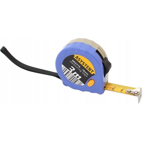 ASSYSTENT metro a nastro 10m/25mm colorato ex-12 pezzi