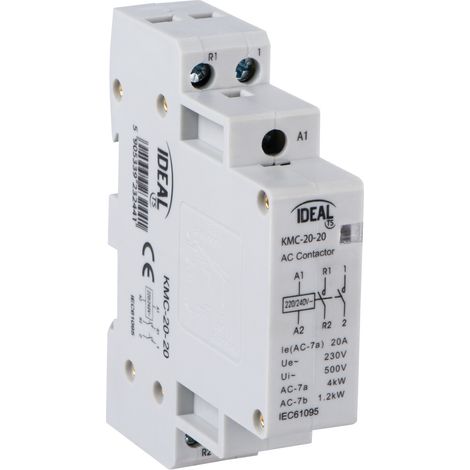 Contactor ideal KMC 20A 230V 2NO (1/2)