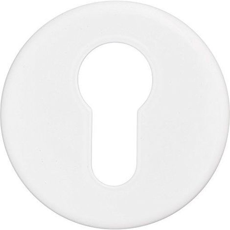 Abus 05703 RSZS415 W SB Bague de protection avec protection de cylindre pour porte en bois Blanc
