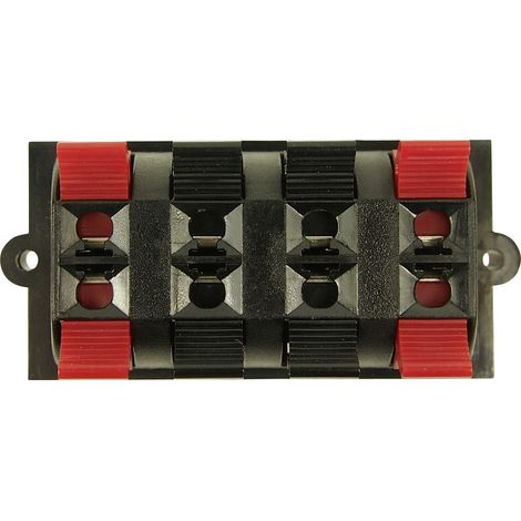 Cliff FE6930 Lautsprecher-Steckverbinder Buchse, Einbau vertikal Polzahl: 4 1 St.