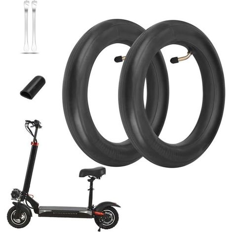 Chambre à air pour trottinette électrique - 10x3.0 - Renforcée - Caoutchouc butyle 1,8 mm - Bonne étanchéité (1/5)