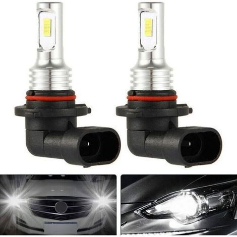 Ampoule Led - 9005 Hb3 - 80 W - 2000 Lm - 6000 K - Blanc - 12 V À 24 V Dc - 2 Pièces (1/4)