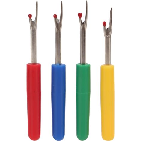 48 Pièces Découseurs Couture Poignée Ergonomique Outils de Retrait Points pour Broderie et Croix (1/5)