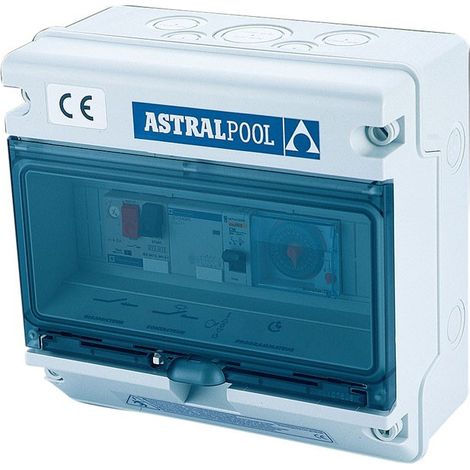 Quadro Elettrico Protezione Pompa Piscina e Controllo Fari - Astralpool  TIPO D