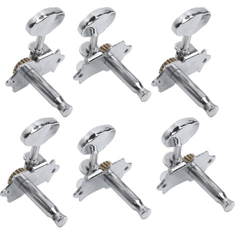 Clé d'accordage guitare métal bouton remplacement intonation réglage accessoires avec vis (1/5)