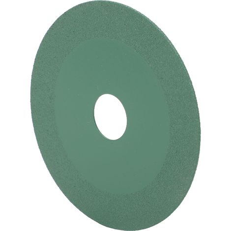 Lot de 2 disques de coupe en verre résistants à la chaleur, lame de scie diamantée incisive pour carrelage, céramique et pierre de jade, vert foncé (1/5)