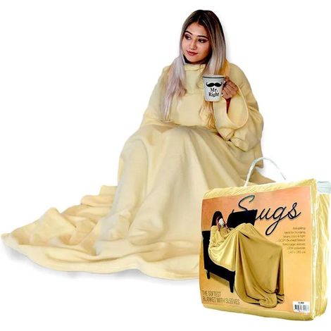 Cubierta con mangas - Beige
