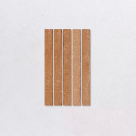 Carrelage Effet Zellige Terracotta DOMUS Canyon Rust 4,8x45cm
