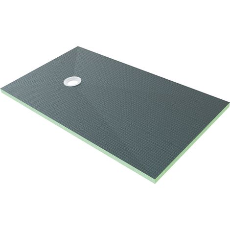 Aica Sanitaire – Receveur de douche à carreler 1600x900mm – Re découpable jusqu'à 30 cm – Polystyrène armé – Prêt à carreler pour salle de bain (1/4)