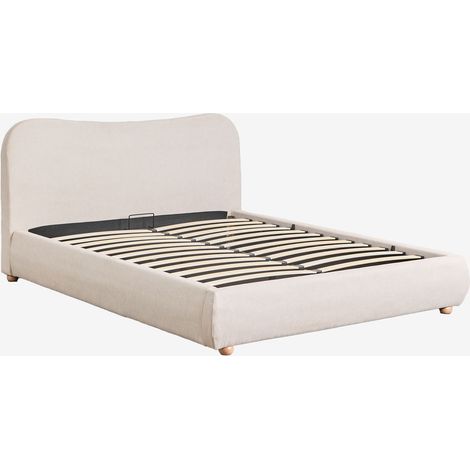 Cama con canapé abatible en tela Winselet SKLUM             150 x 190 cm