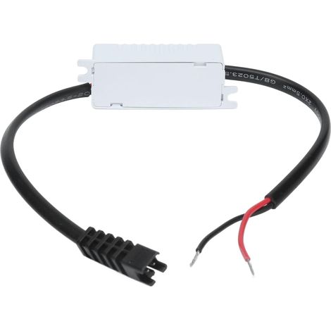 Driver LED (1X3W) courant constant 600mA entrée AC85-265V sortie 2-4VDC connecteur d'alimentation transformateur de lampe LED (1/5)