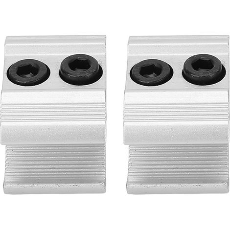 Attache de tube en alliage d'aluminium pour fauteuil roulant professionnel - Connecteur pour accessoires de marche (1/5)