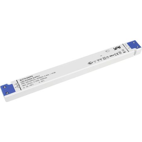 Self Electronics SLT75 24VFG gris azul piloto LED 75 W