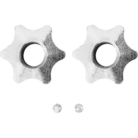 Écrou hexagonal en métal pour barre d'haltères (1/3)