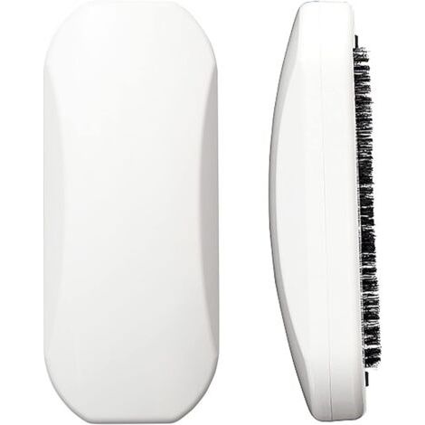 Ramasse Miette de Table Brosse, Blanc Handheld Tapis de Table de Balayeuse Brosse à Miettes, Multifonction Brosse Rouleau de Table, pour Le Nettoyage de Table Canapé Sol Tapis Peluches Miettes (1/5)
